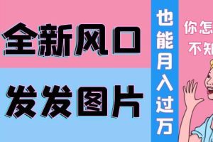 抖音头像号变现0基础教程