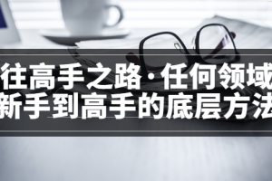 <通往高手之路·任何领域从新手到高手的底层方法>完结