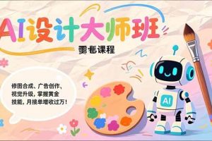 （17141期）Nano Banana-AI设计大师班，修图合成、广告创作、视觉升级，掌握黄金生产技能，月接单增收过万